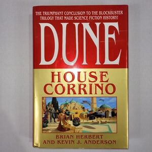 Brian Herbert Dune House Corrino 2001 Hardcover Book First Edition Hardback